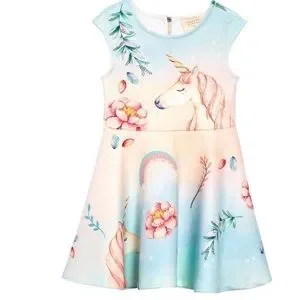 Hannah Banana Dresses Hannah Banana Sparkling Unicorn Dress Poshmark